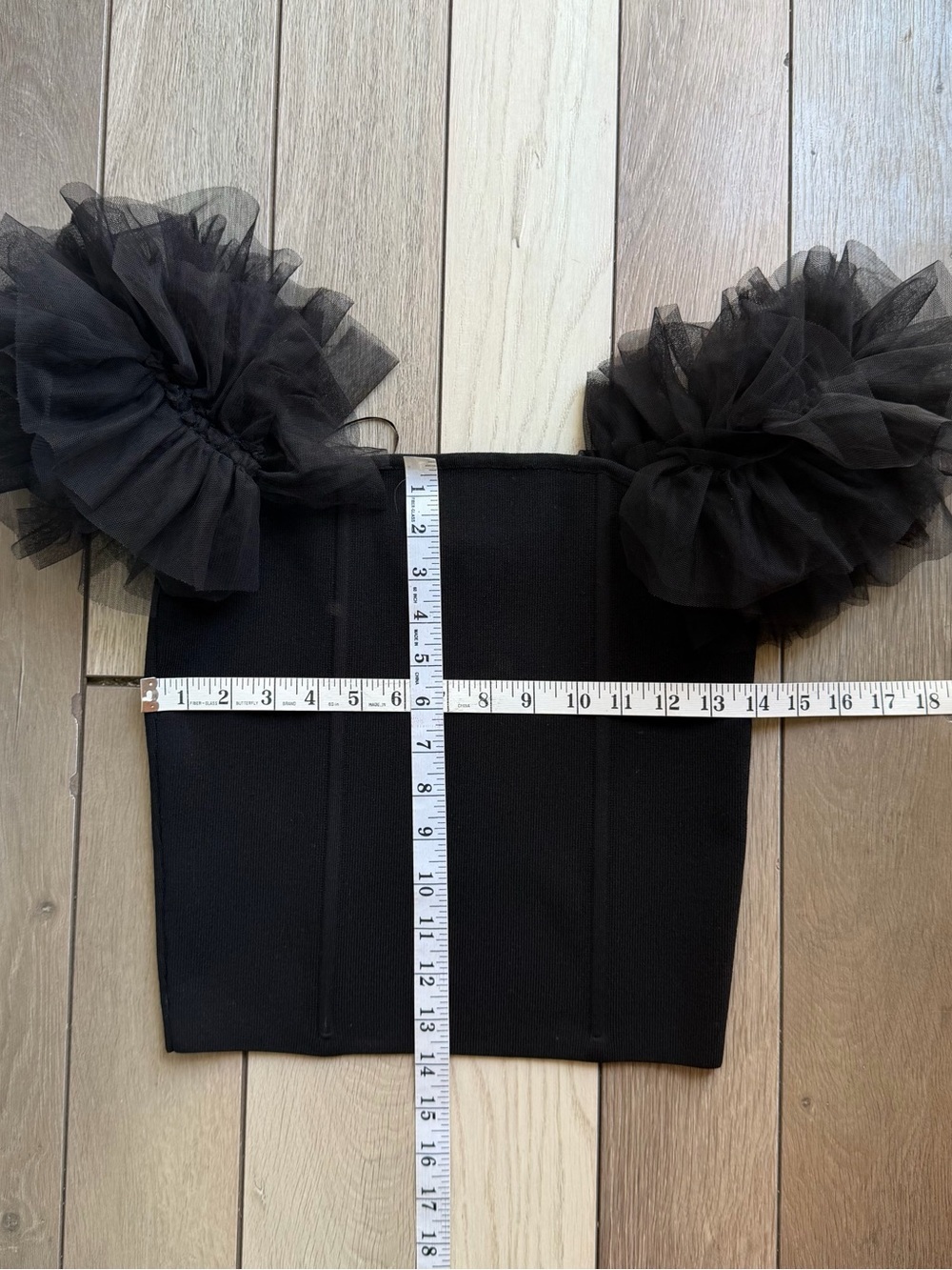ASTR The Label Tulle Puff-Sleeve Sweater - Picture 4 of 9